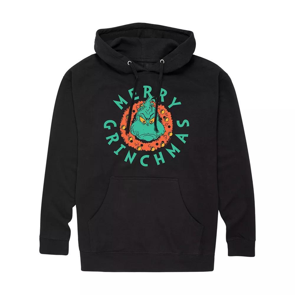 Mens Dr. Seuss Merry Grinchmas Graphic Hoodie Product Image