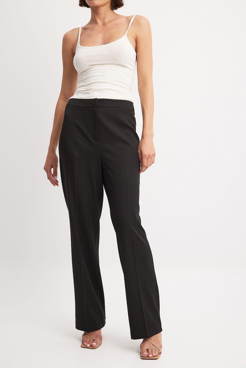 High Waist Flared Pants Product Image
