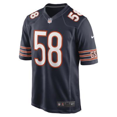 Men's Nike Darnell Wright Navy Chicago Bears 2023 NFL Draft First Round Pick Game Jersey, Size: Medium, Blue Product Image