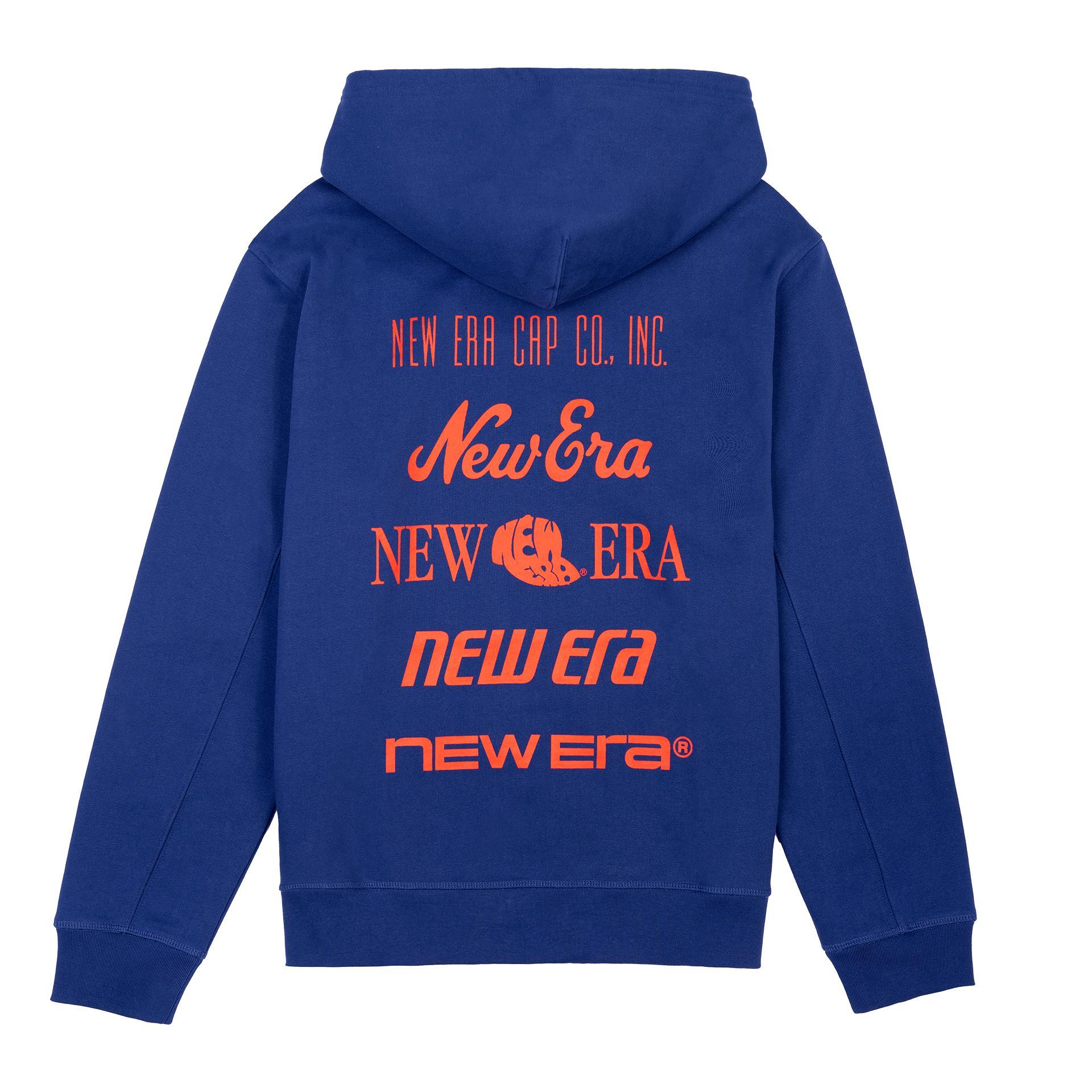 New Era Branded Moniker Dark Royal Hoodie Male Product Image