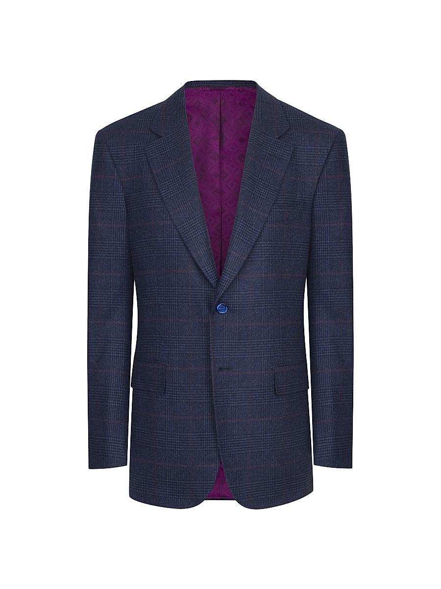 Mens Woven Jacket with 2 Buttons Product Image