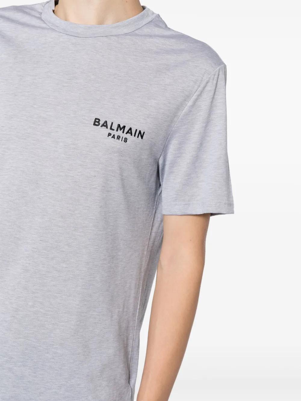 embroidered logo T-shirt Product Image