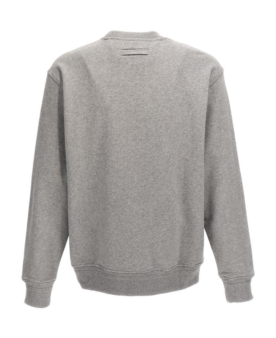 ZEGNA Logo Sweatshirt Gray Product Image
