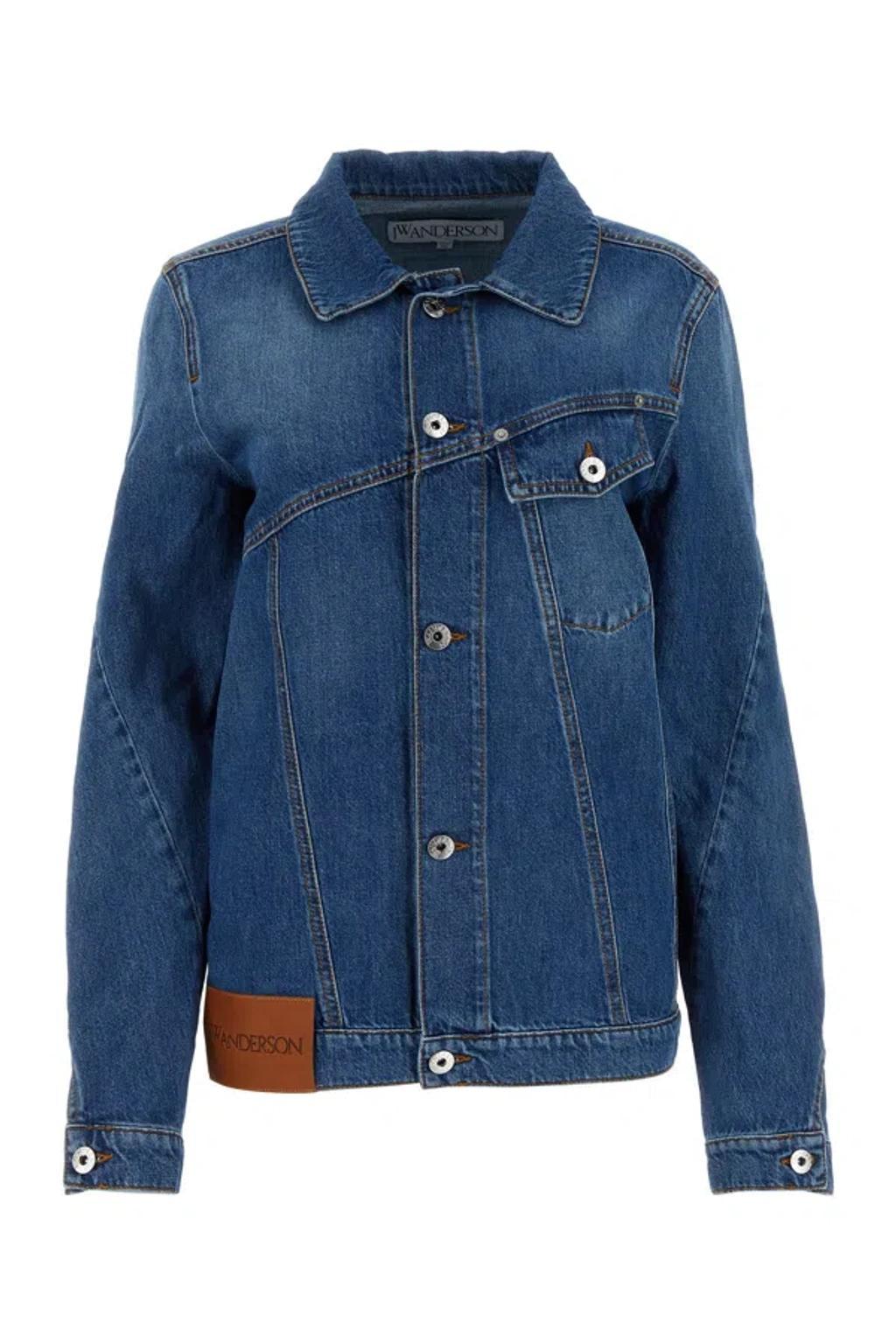 JW ANDERSON Giacca-m Nd  Female In Blue Product Image