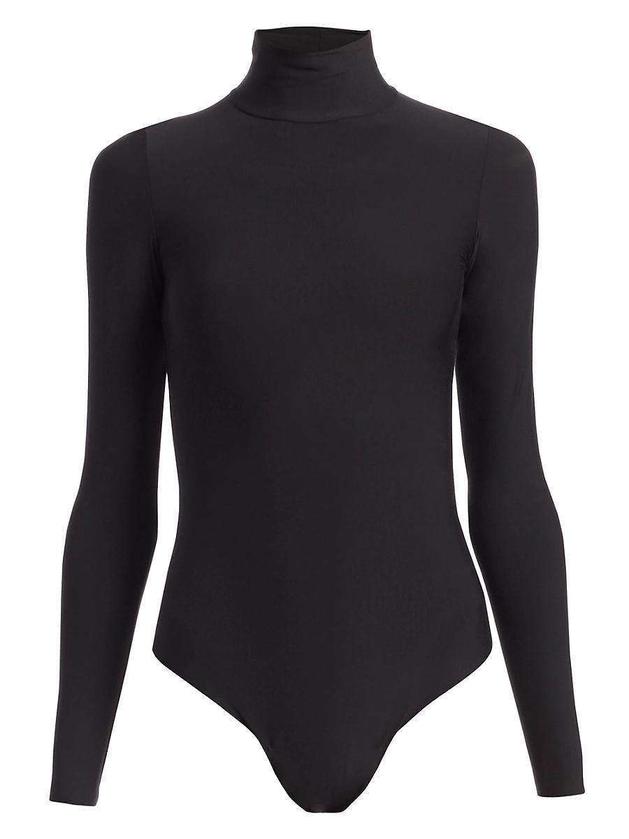 Womens Butter Turtleneck Bodysuit Product Image