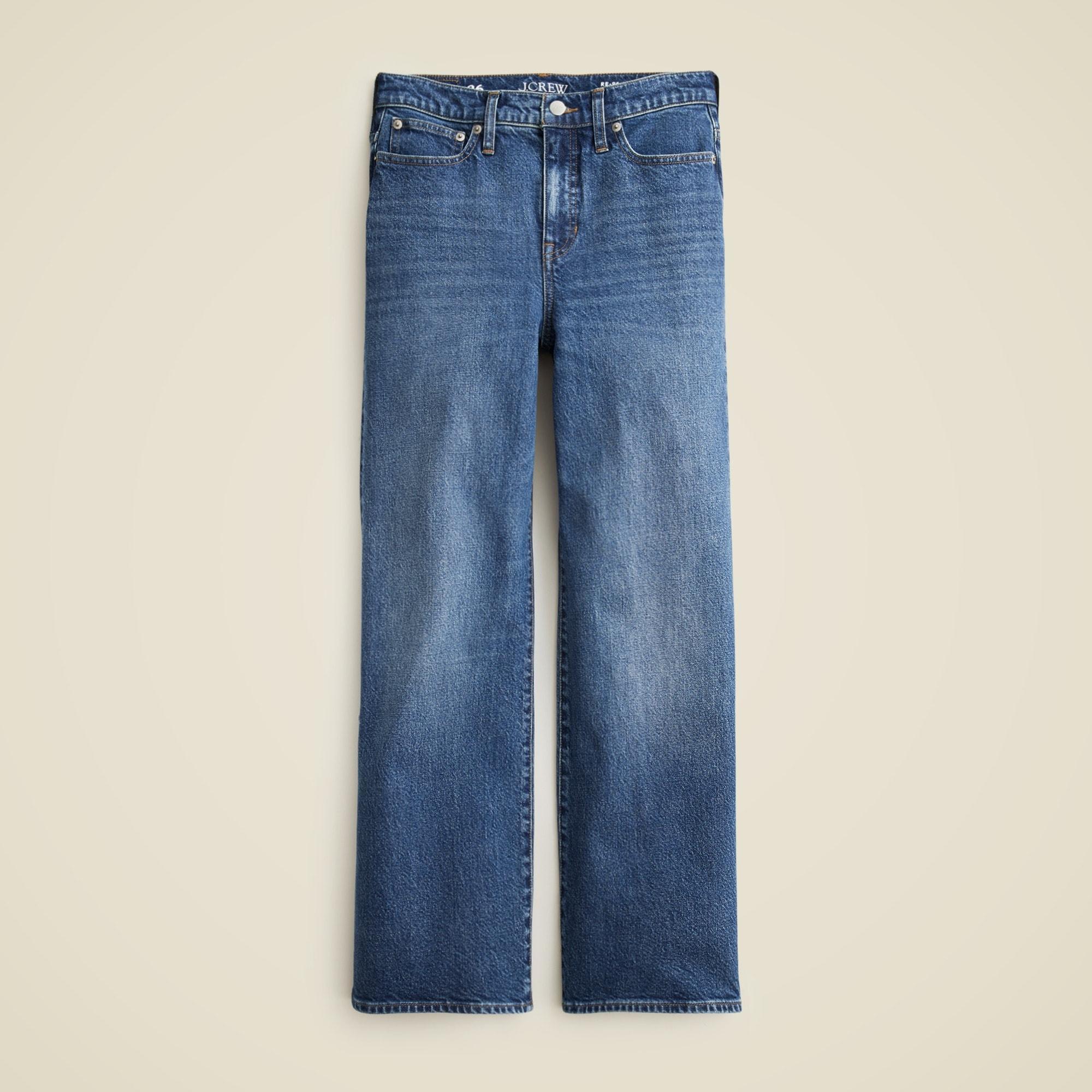 High-rise slim wide jean in 1996 semi-stretch Product Image