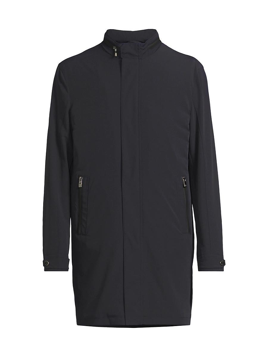 Mens Techno Hooded Car Coat Product Image
