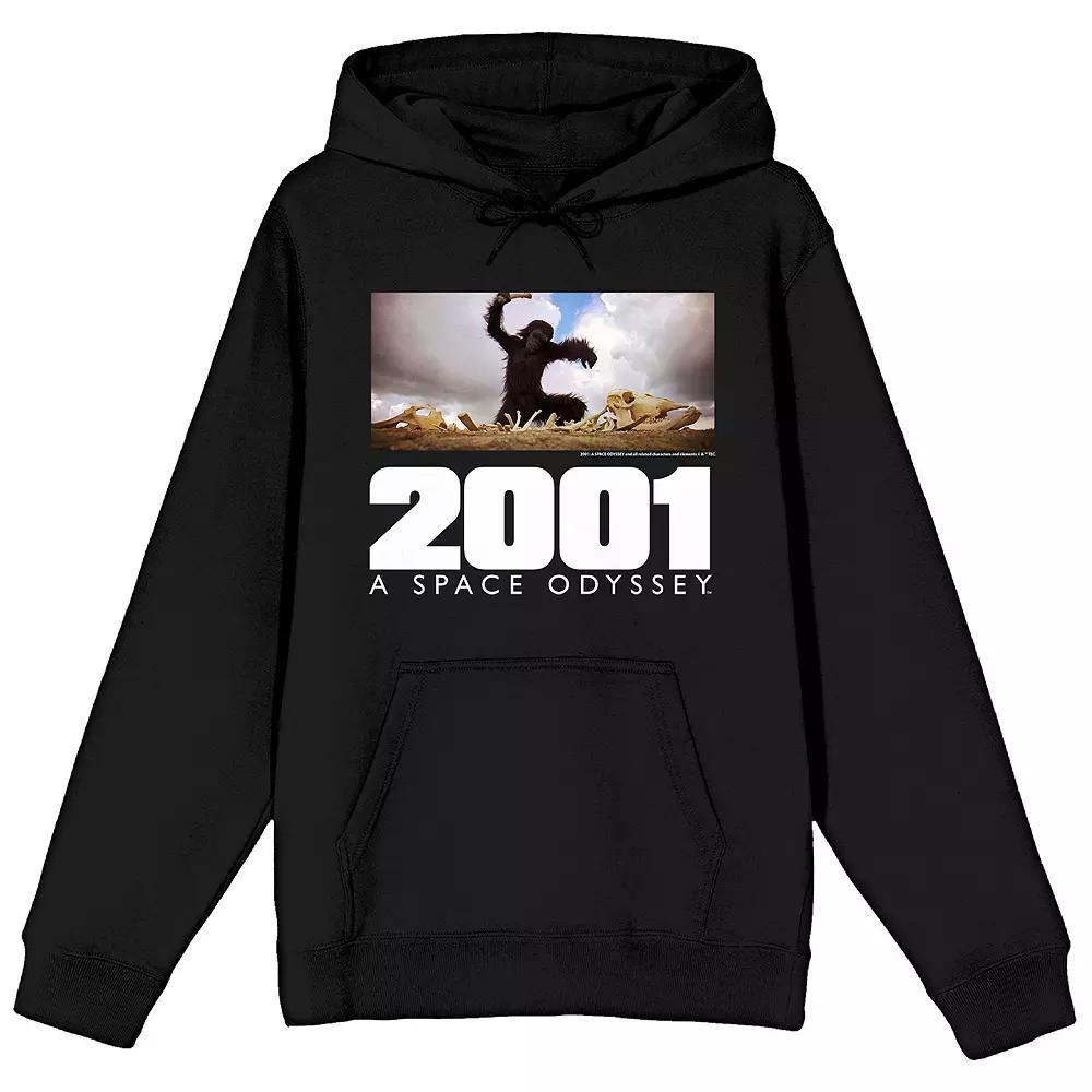 Men's 2001 A Space Odyssey Monkey Hoodie, Size: Medium, Black Product Image