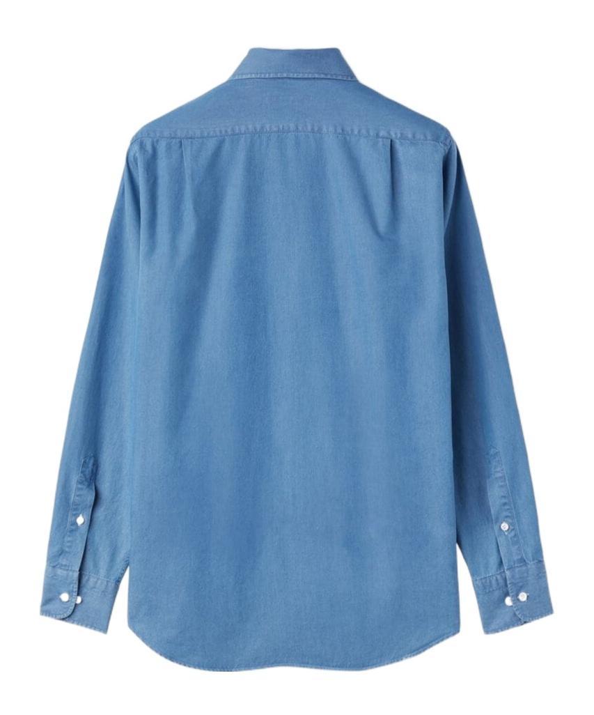 LORO PIANA Denim Shirt In Blue Product Image