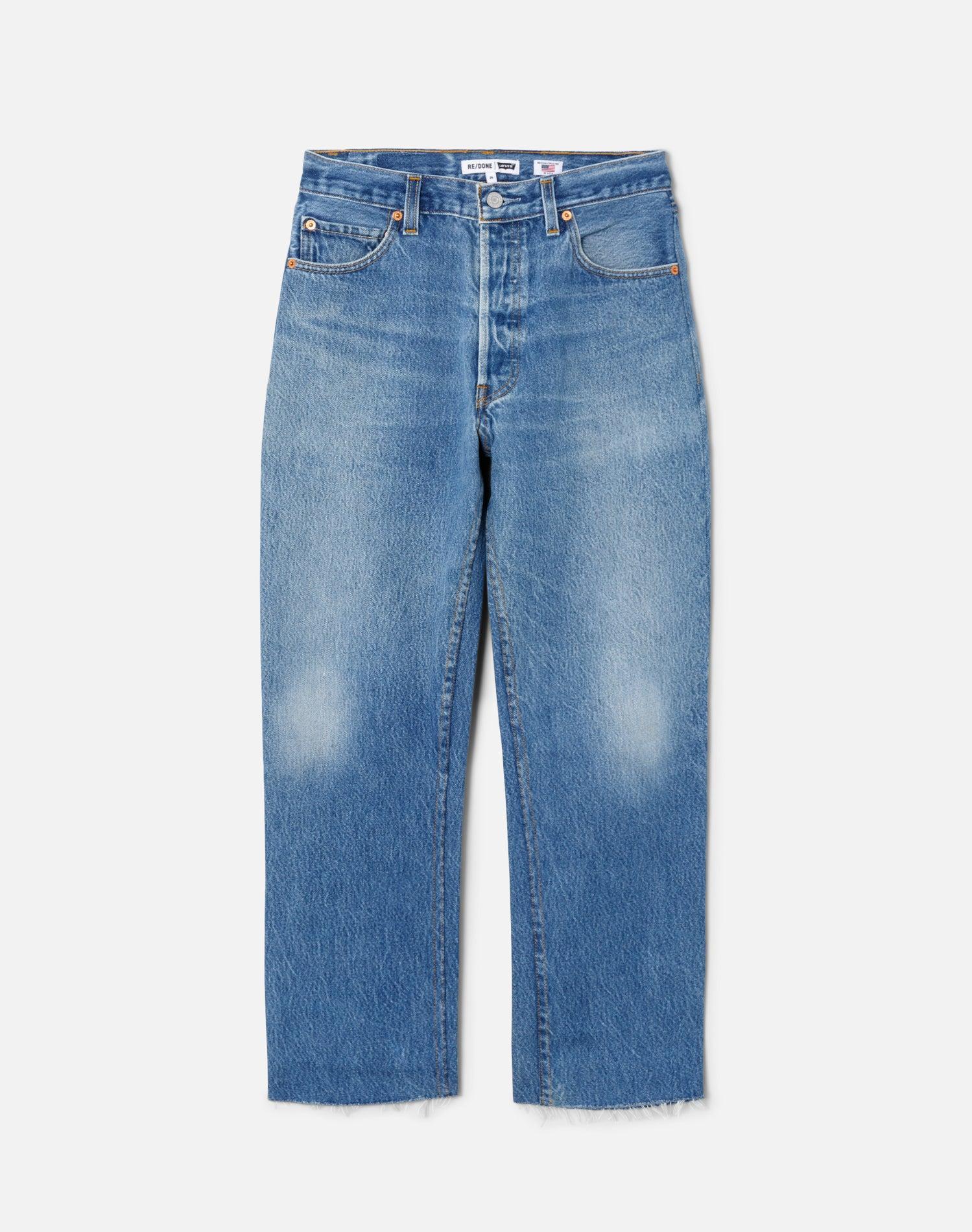Levi's High Rise Stove Pipe - Indigo Product Image
