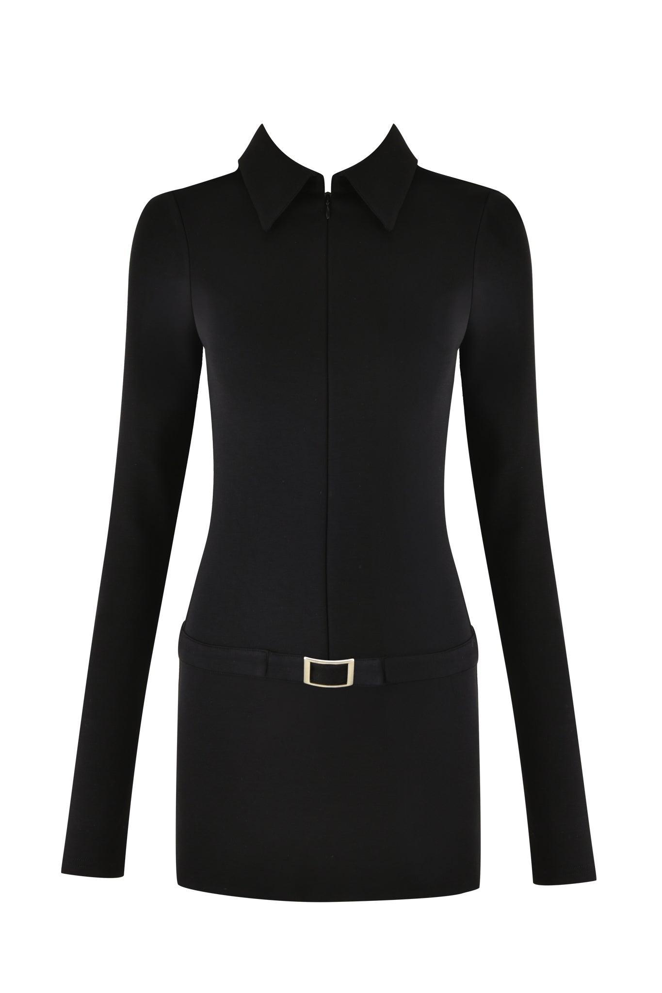 TASMIN MINI DRESS - BLACK Product Image