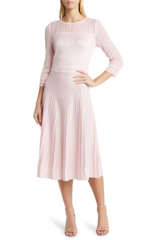 Misook Classic Knit Midi Dress Product Image