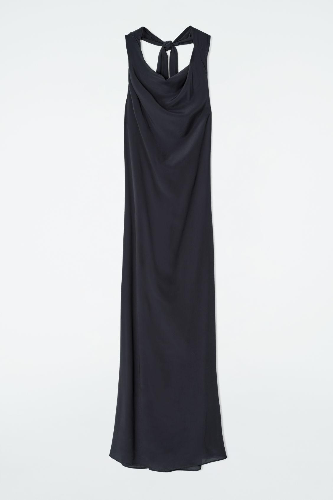 COWL-NECK MAXI DRESS Product Image