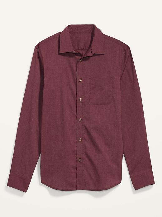 Slim Fit Built-In Flex Poplin Everyday Shirt Product Image