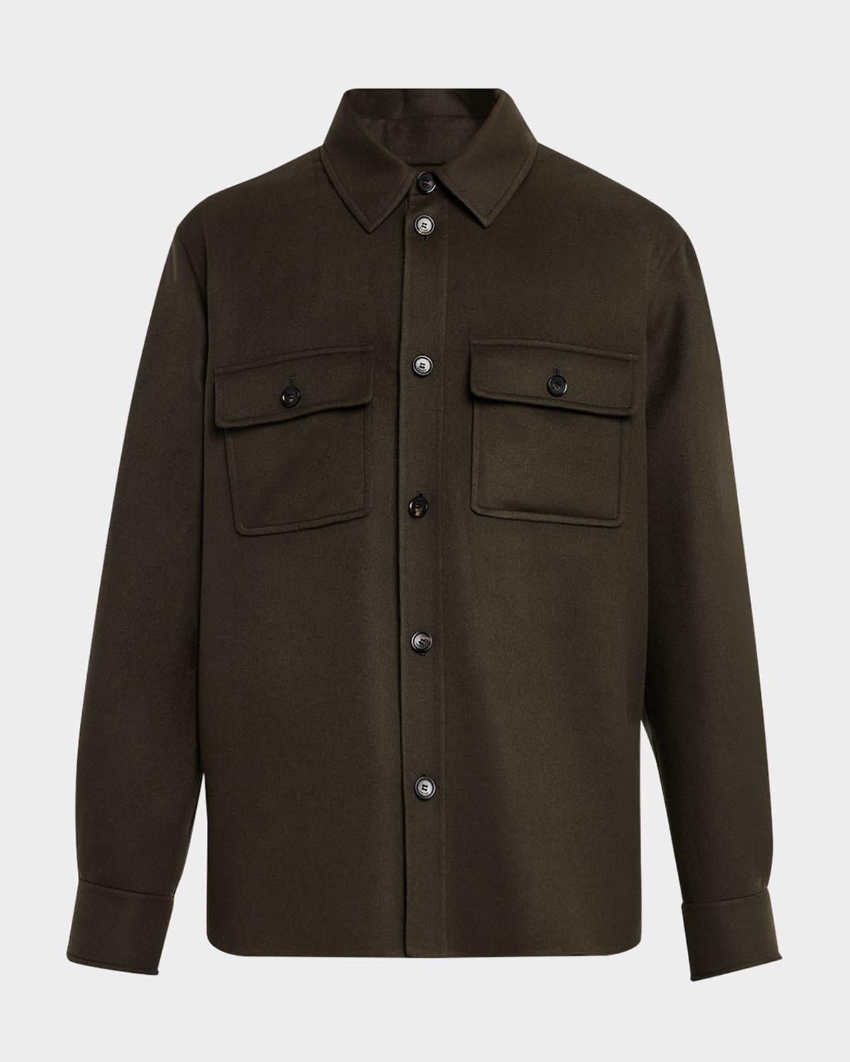 Mens Jim Cashmere Overshirt Product Image
