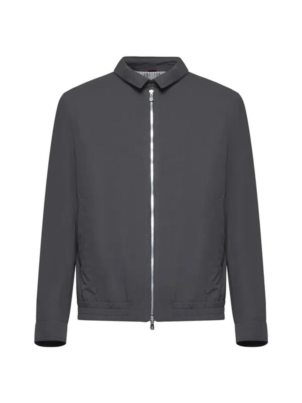 Men's Zip-Front Technical Jacket Product Image
