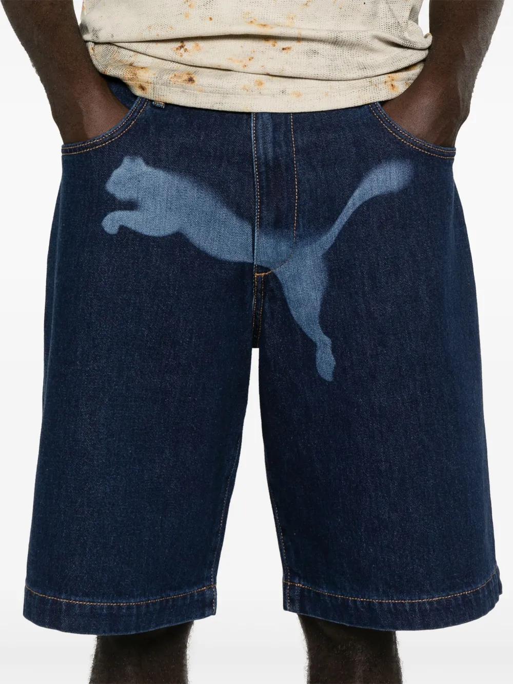x A$AP ROCKY denim shorts Product Image
