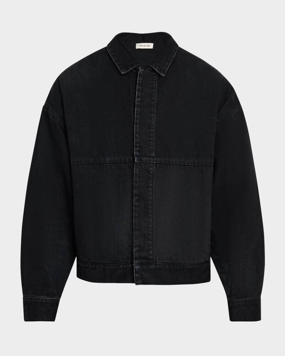 Mens Denim Trucker Jacket Product Image