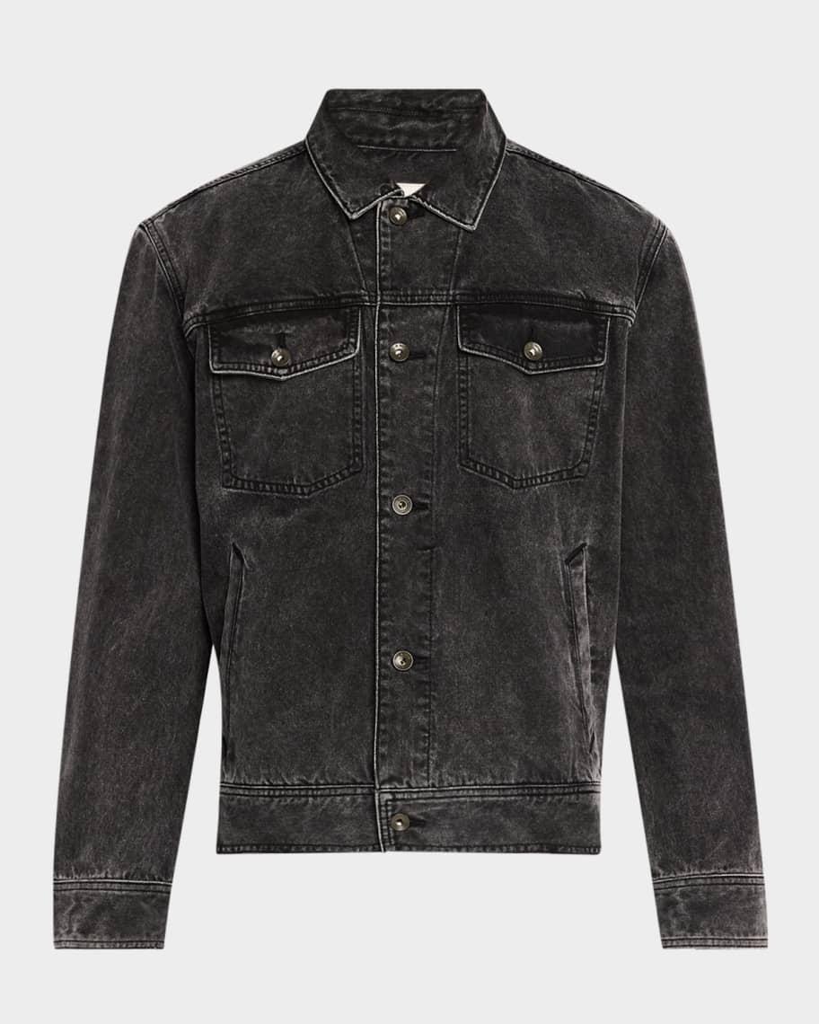 Mens Denim Trucker Jacket Product Image
