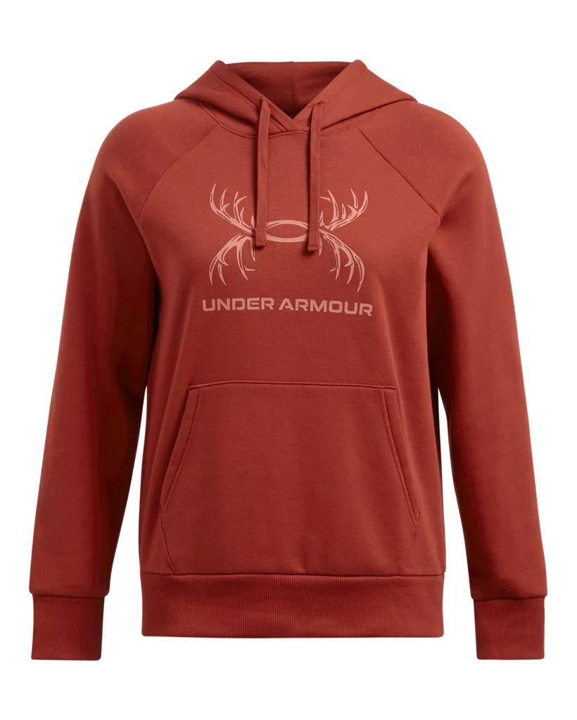 Women's UA Rival Fleece Antler Hoodie Product Image