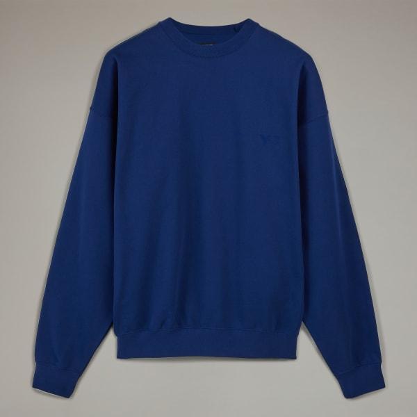 adidas Y-3 French Terry Crew Sweater Black S Mens Product Image