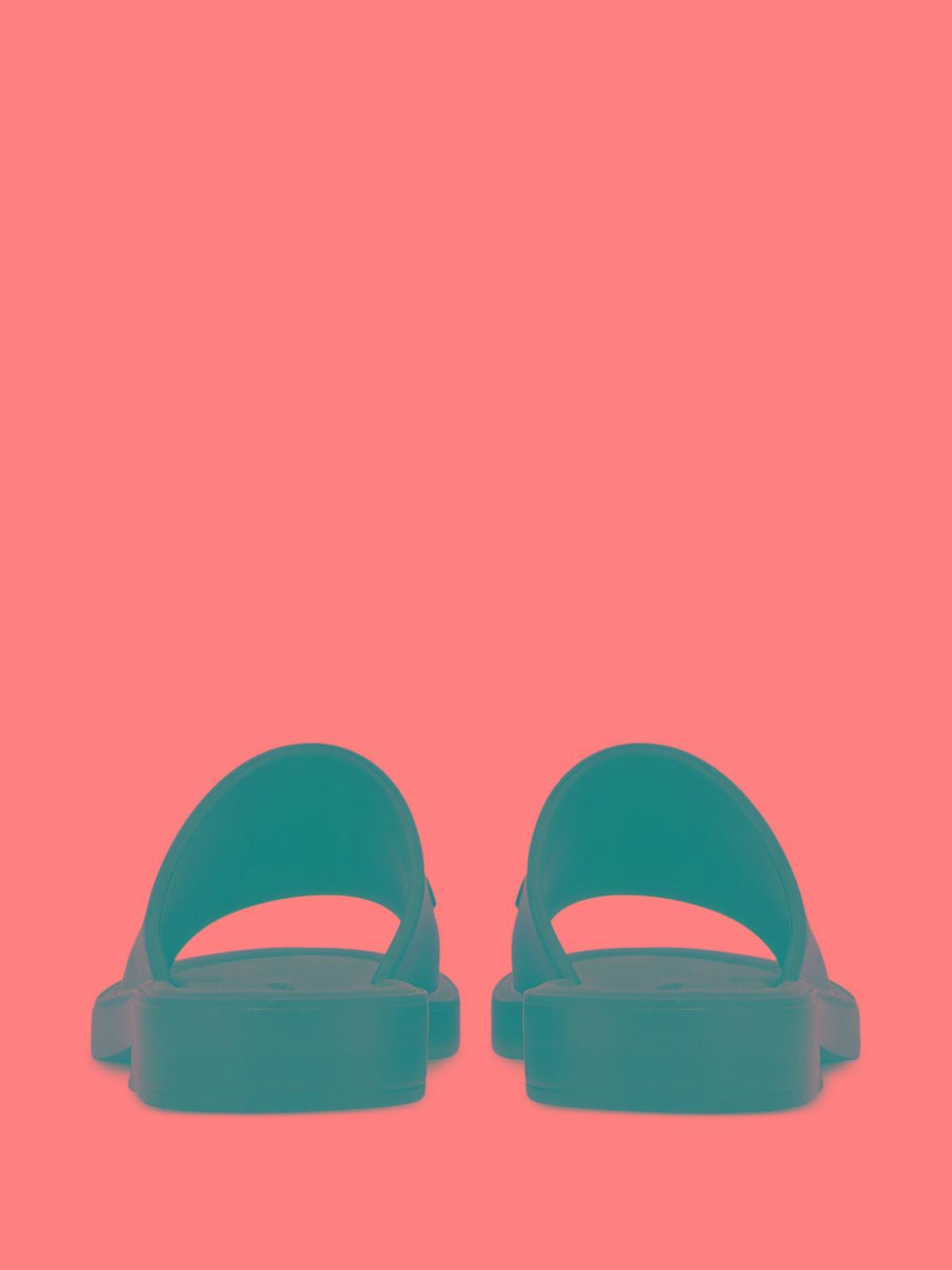 FERRAGAMO Logo-embossed Sandals In Black Product Image