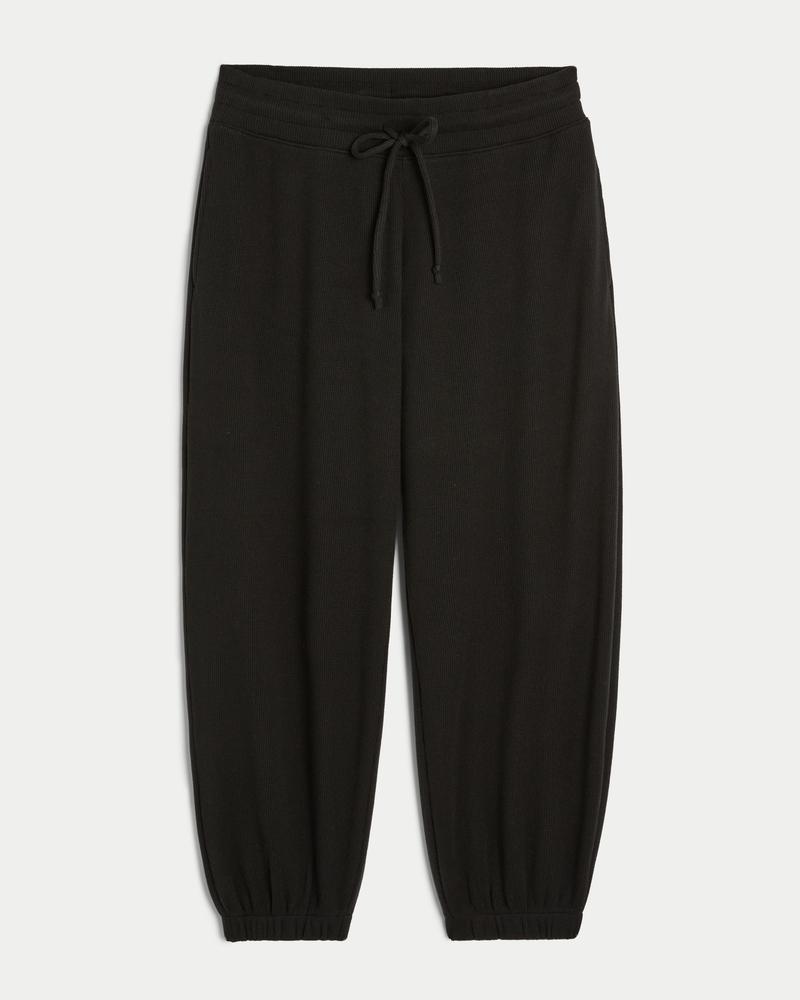 Gilly Hicks Relaxed Waffle Joggers Product Image