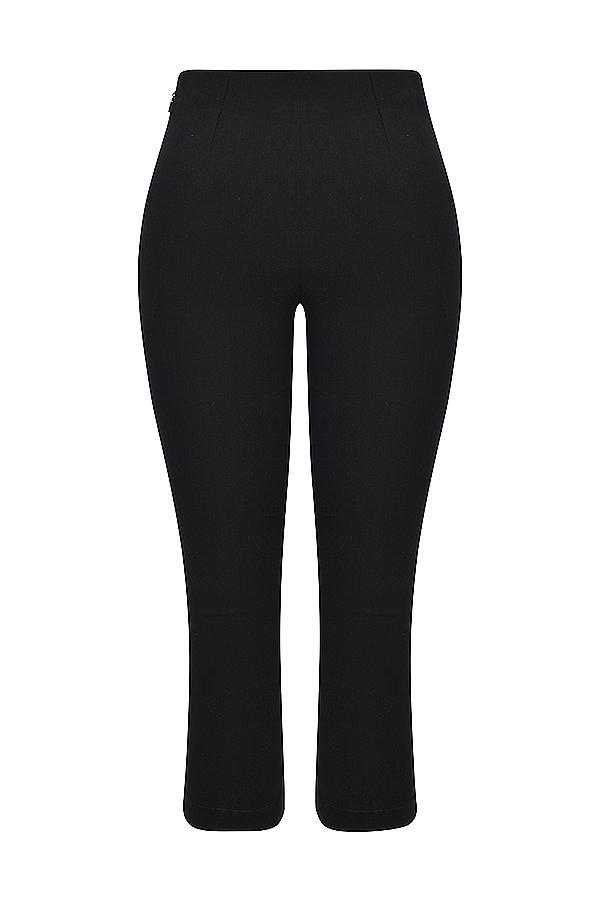 Halima Black Capri Trousers Product Image