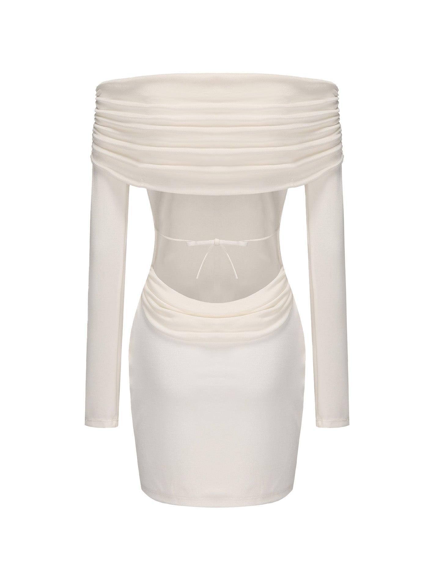 Chantel Dress (White) Product Image