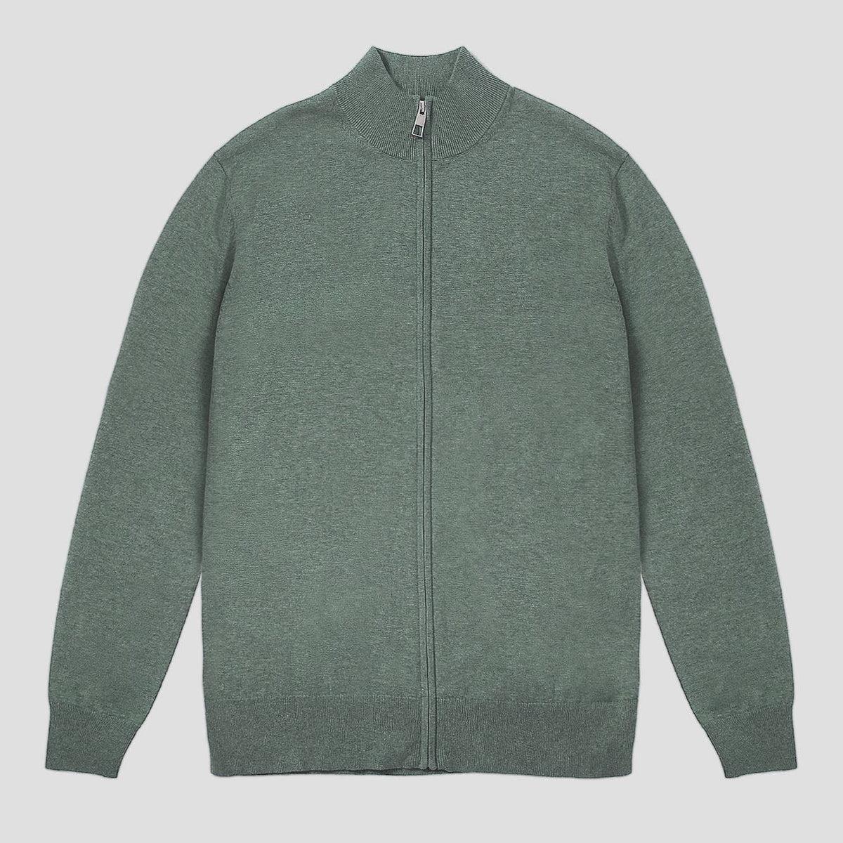 Men's Everyday Cotton Full Zip Sweater Product Image