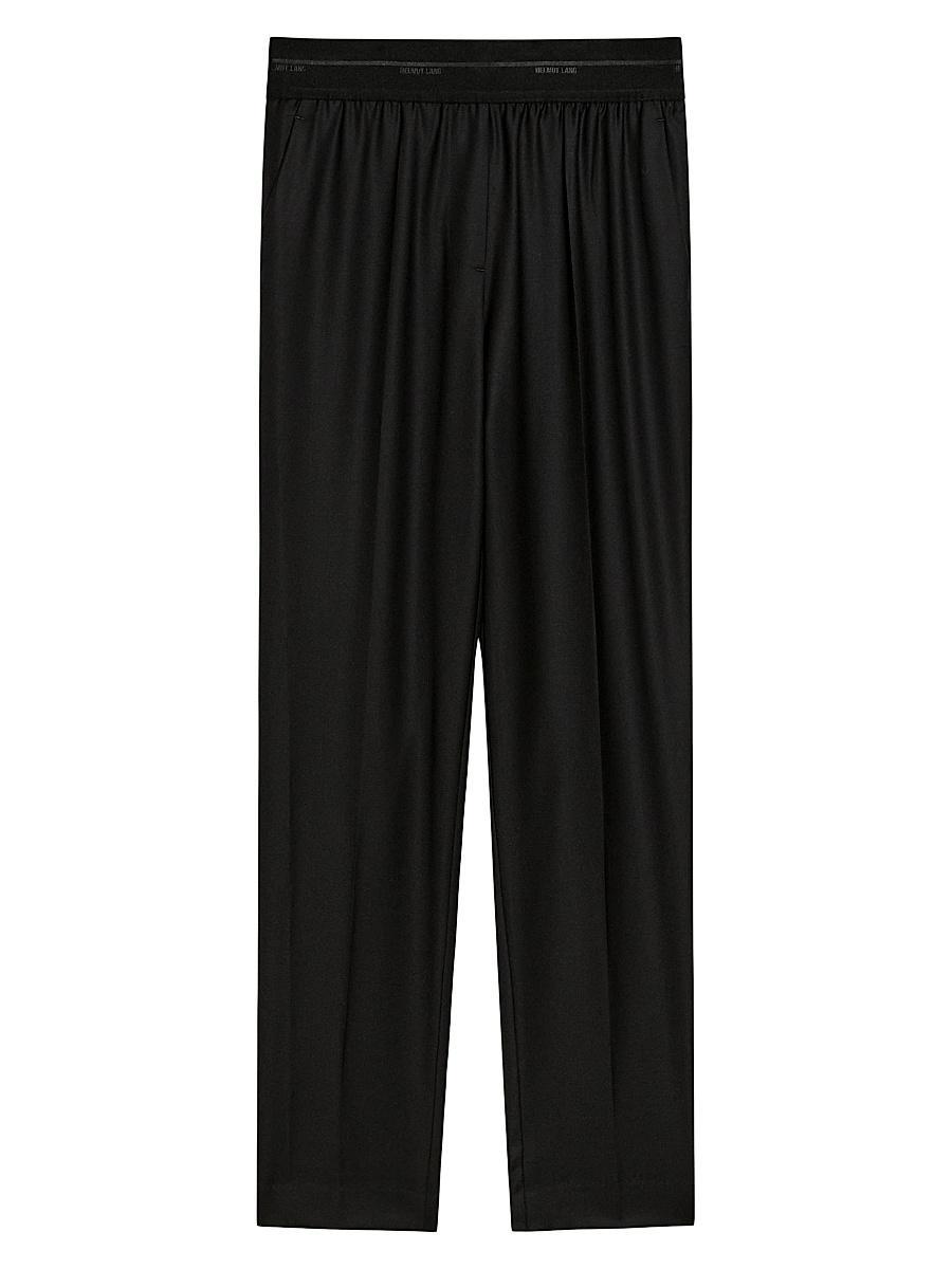 Womens Tailored Wool Tapered Trousers Product Image