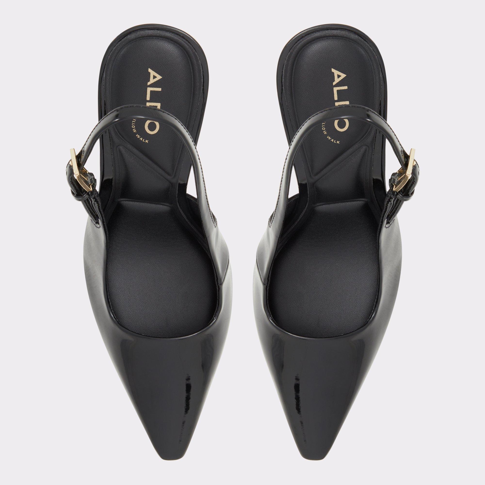 ALDO Marysa - Women's Slingback Collection - Black, Size 6 Product Image