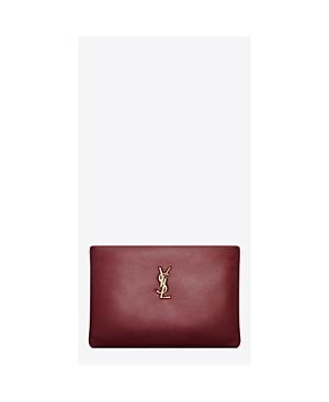 Saint Laurent Calypso Small Pouch in Lambskin Product Image