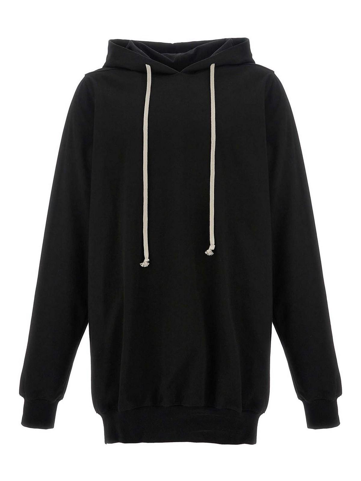 RICK OWENS Porterville Hoodie In Black Product Image
