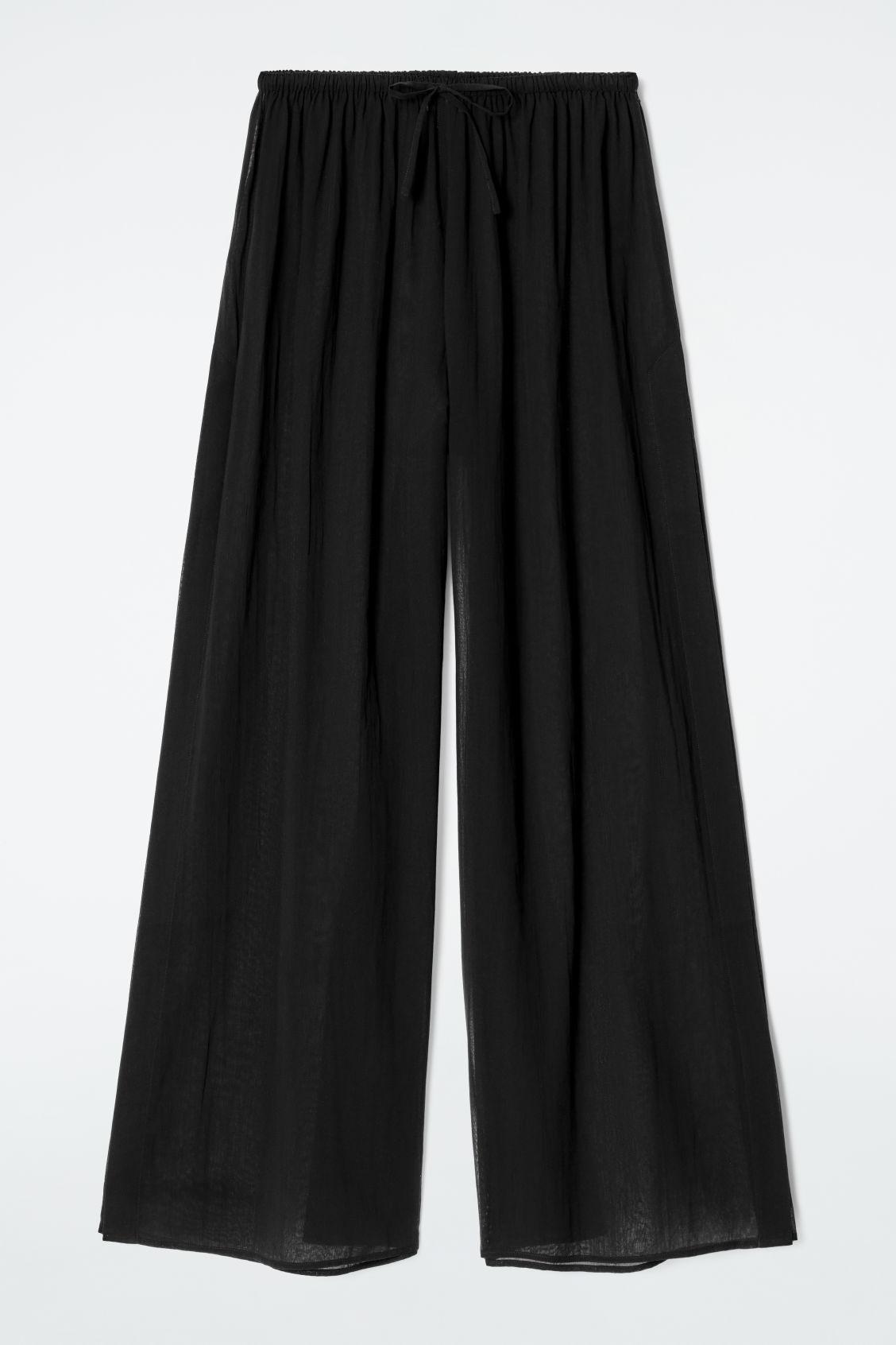 Hemp Cotton Canvas Pants | Dark Chambray Blue Product Image