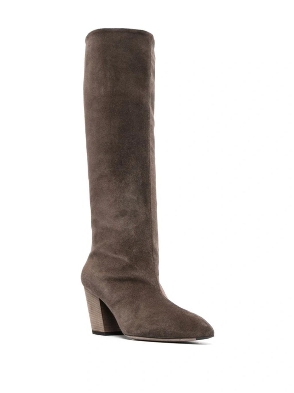 OFFICINE CREATIVE Sevre 006 80mm Knee-high Boots In Brown Product Image