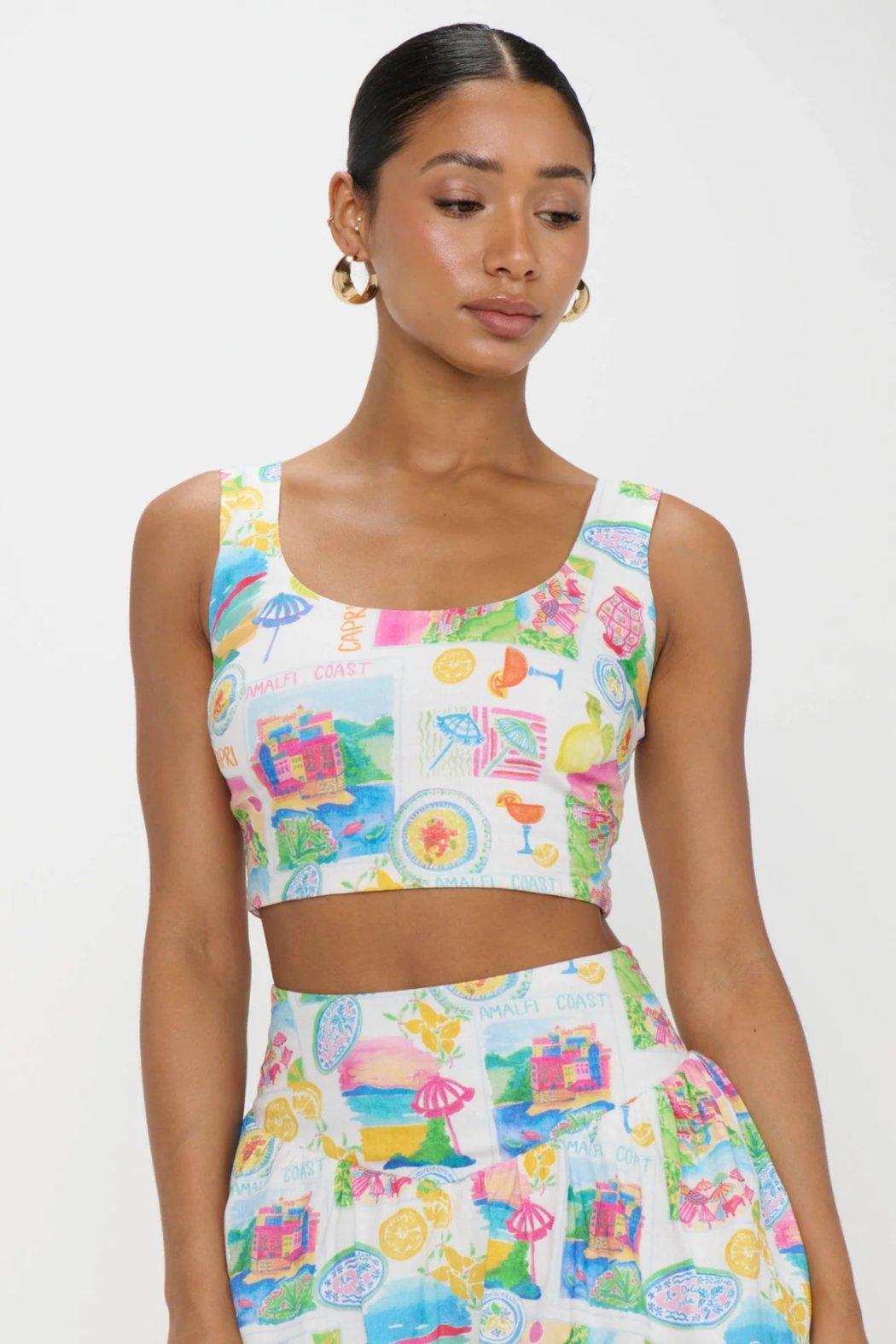 Celeste Amalfi Skort Product Image