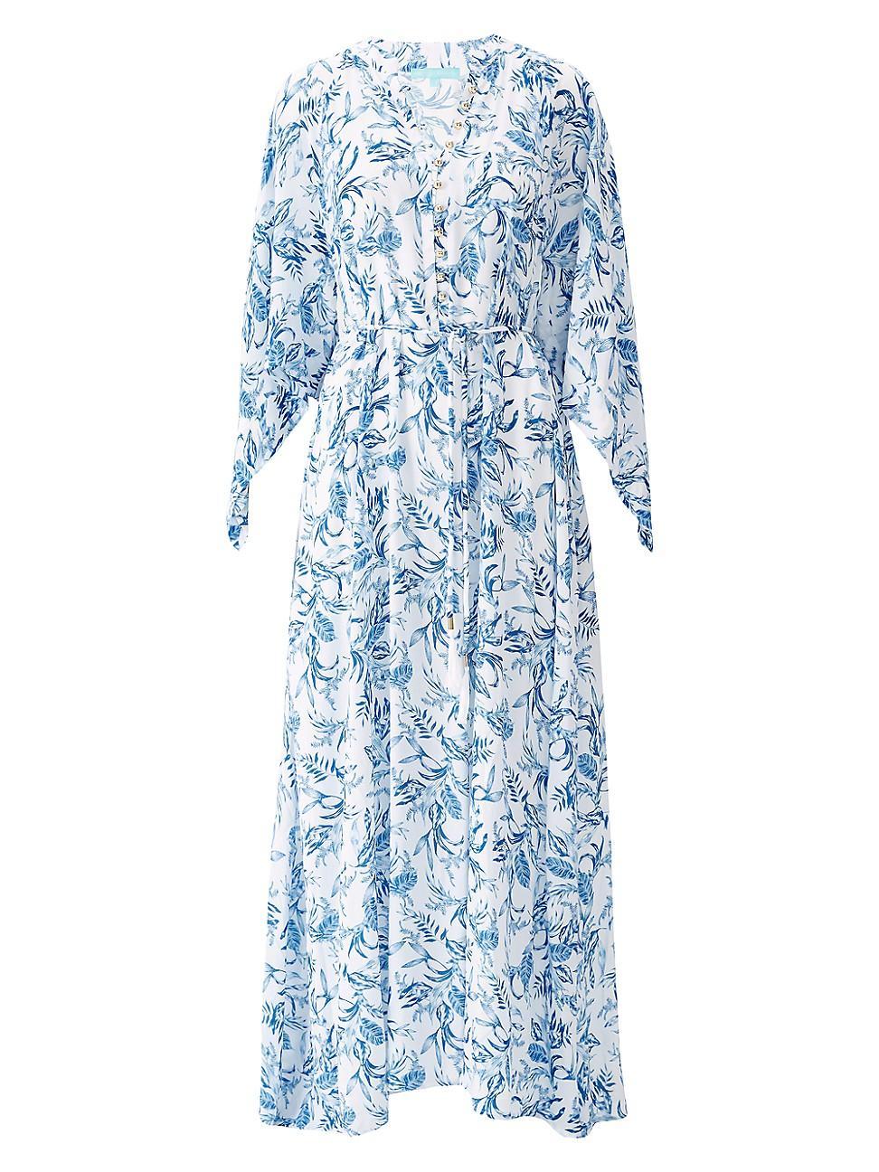 Womens Edith Botanical Maxi Caftan Product Image