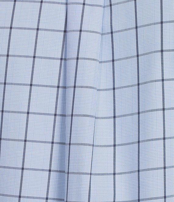Gold Label Roundtree & Yorke Non-Iron Long Sleeve Windowpane Sport Shirt Product Image
