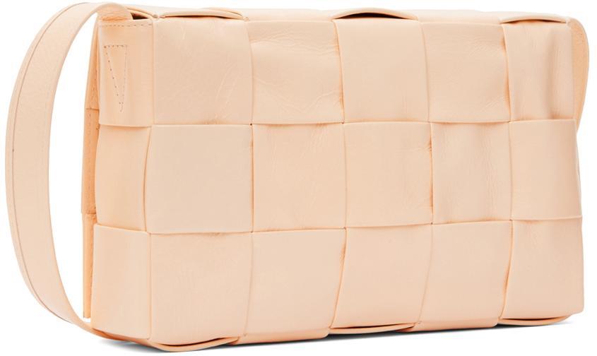 BOTTEGA VENETA Pink Cassette Bag In 6706-melon Washed-si Product Image