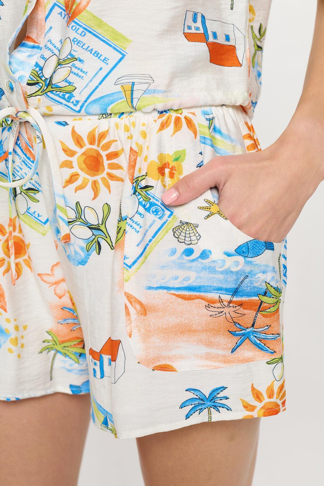Mediterranean Daydream Shorts Product Image