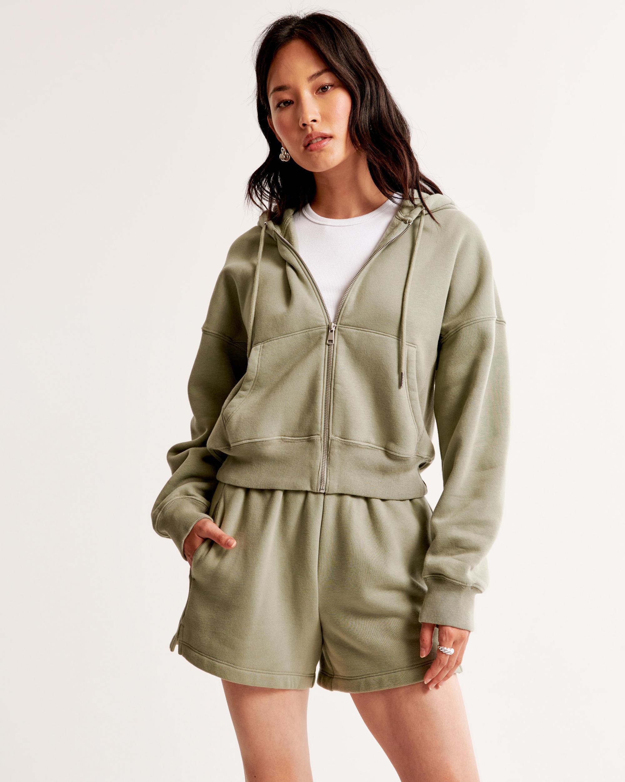 Essential Ribbed Sunday Hooded Full-Zip Product Image