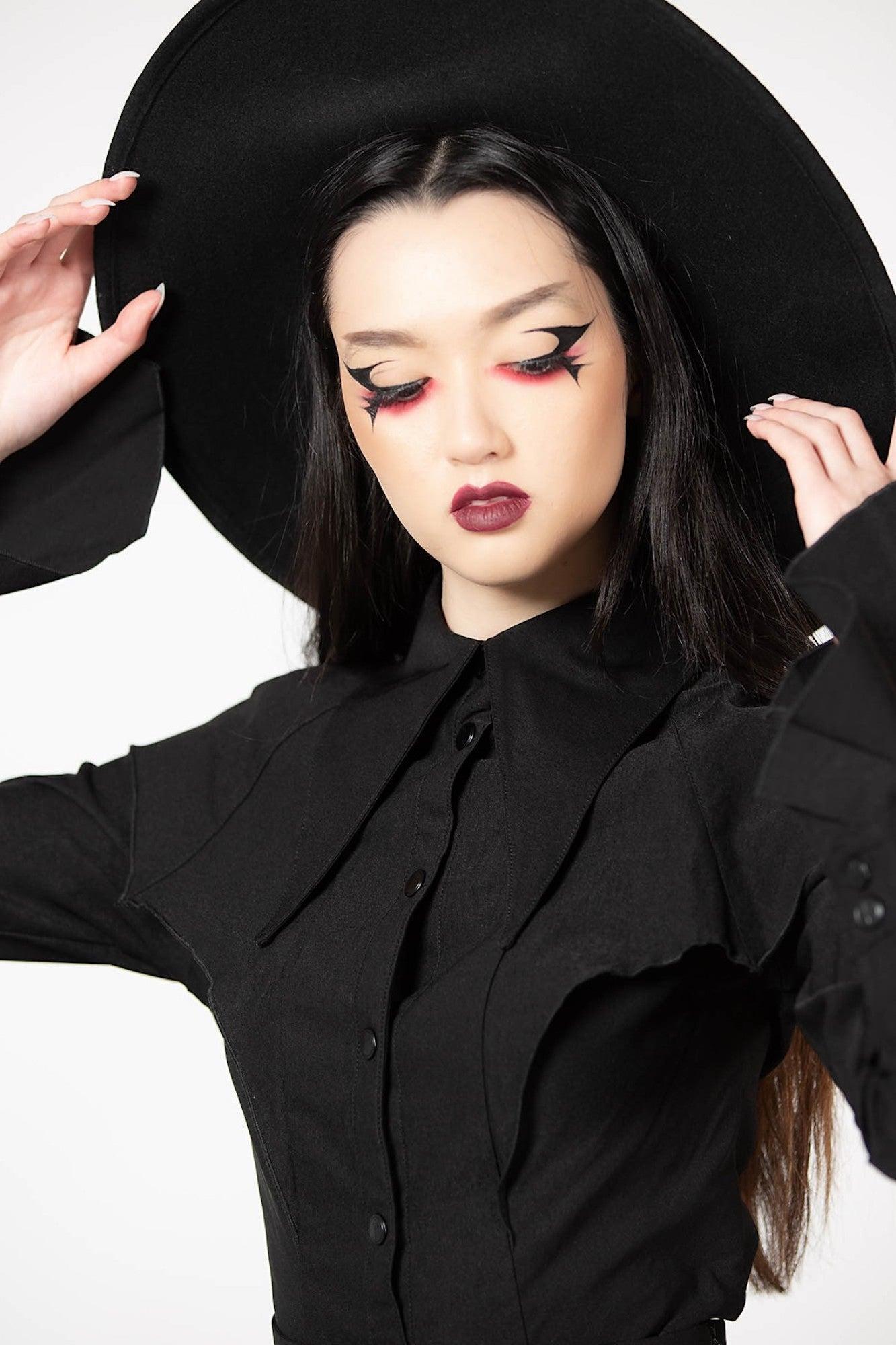 Magda Winged Shirt - Resurrect Female Product Image