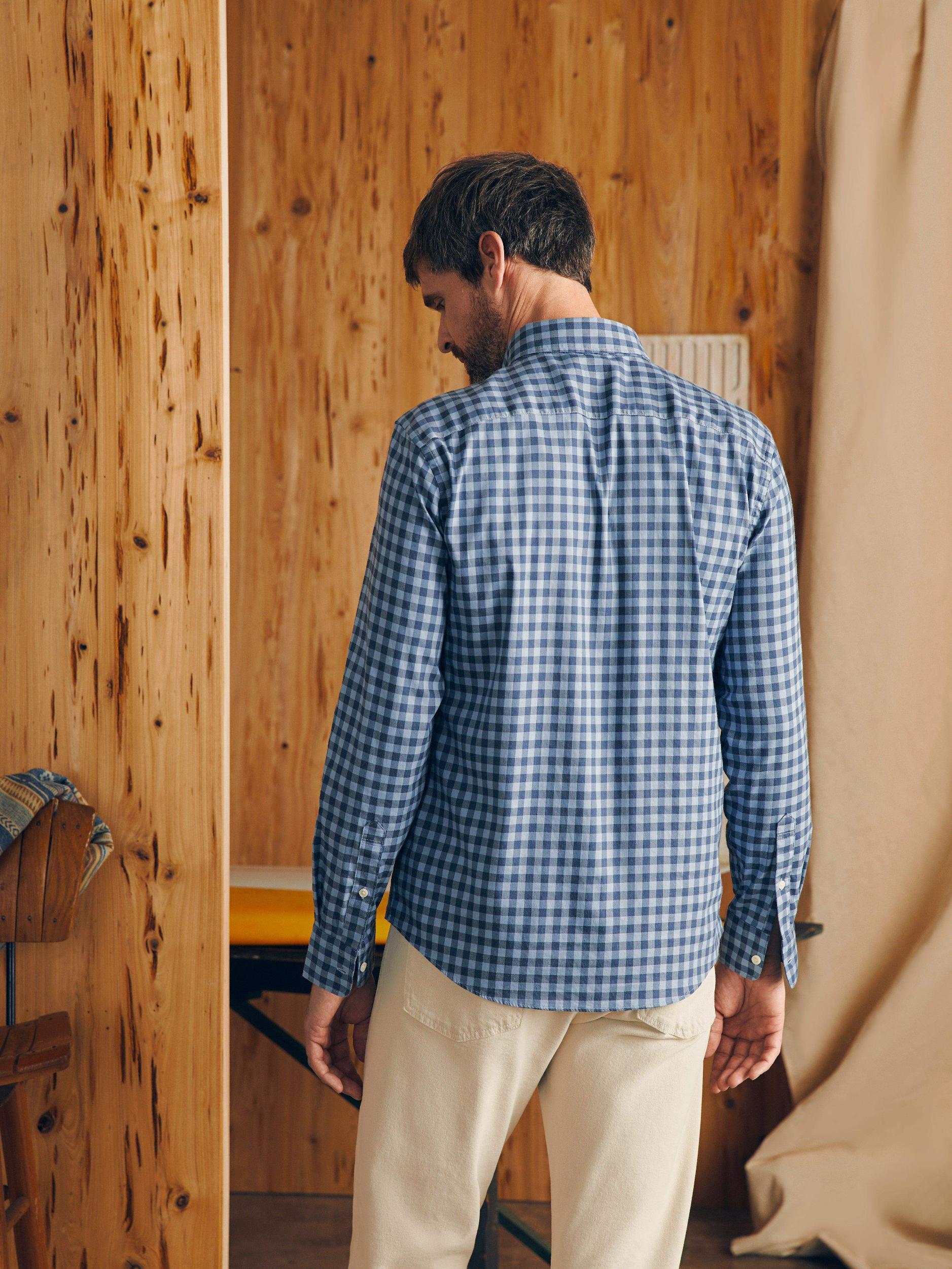 Movement™ Shirt - Navy Skies Check Male Product Image