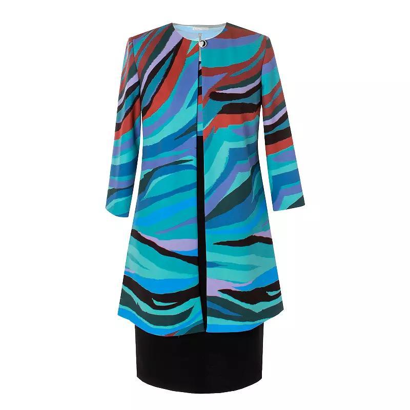 Womens Danny & Nicole Tunic Jacket and Dress, Womens Product Image