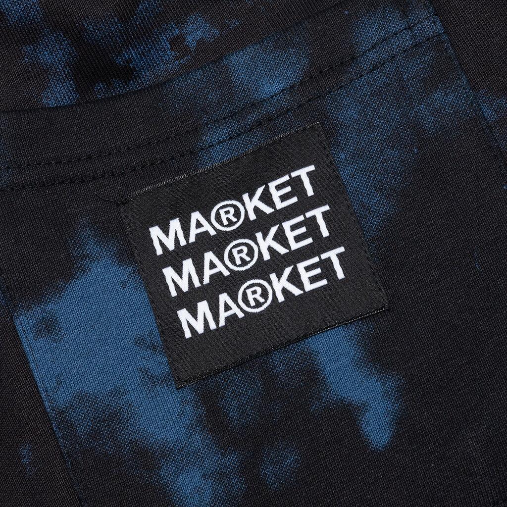 Cali Arc Peace Sweatpants - Navy Smoke Tie Dye Male Product Image