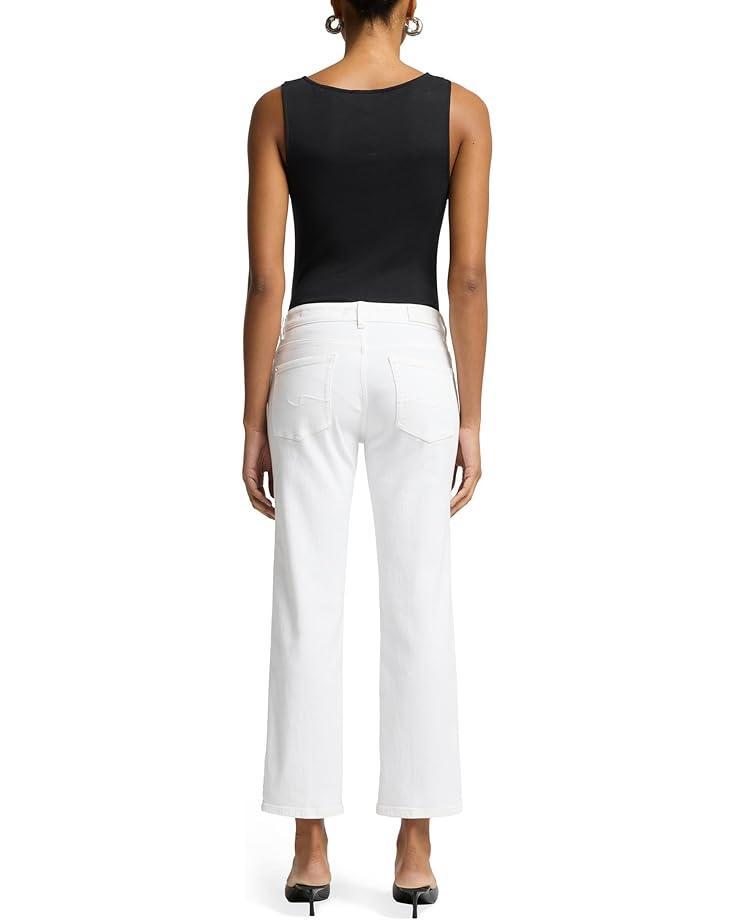 The High-Waist Slim Kick in Slim Illusion White Product Image