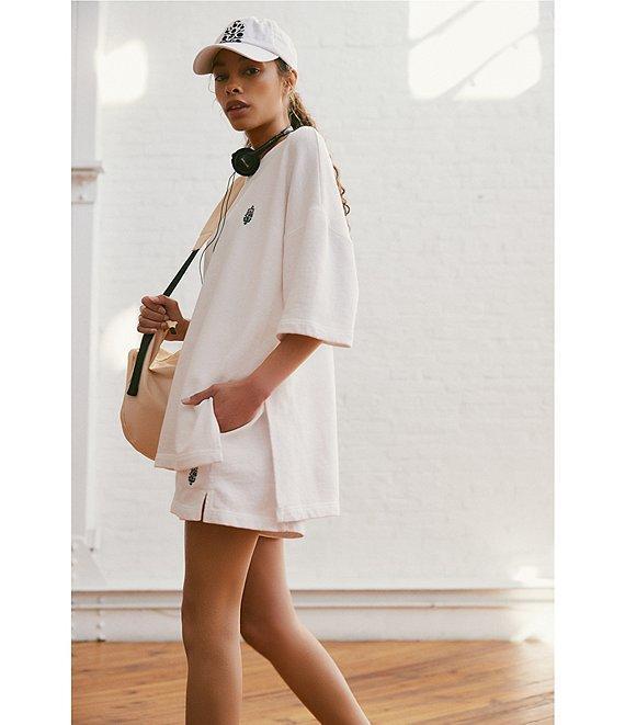FP Movement Back Me Up Crew Neck Short Sleeves Oversize Short Set Product Image