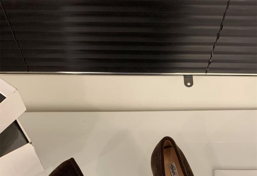 Plain Velvet Flats Product Image