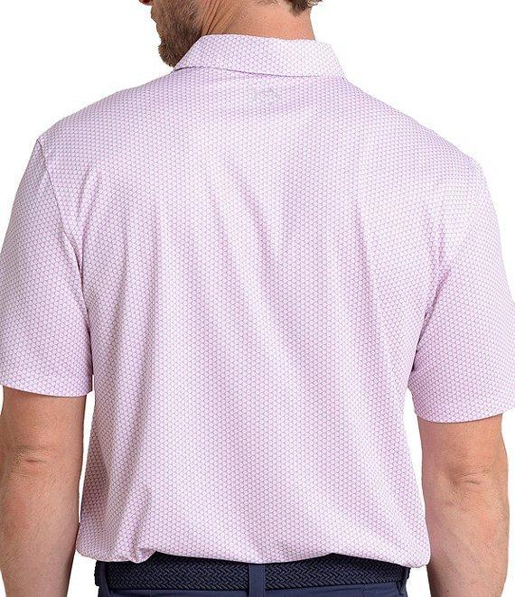 Southern Tide Performance Stretch Driver On The Ball Printed Short Sleeve Polo Shirt Product Image